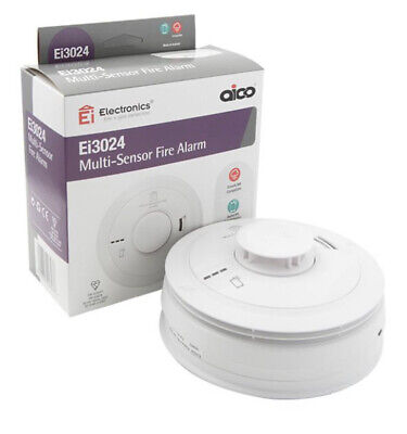 AICO Mains powered Multi-Sensores Ei3024 alarma alarma de fuego nuevo y en caja 2033