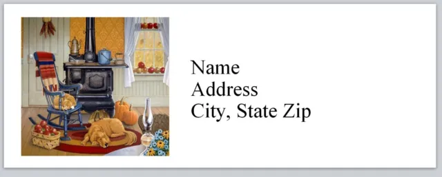 Personalized Address Labels Primitive Country Hearthside Buy3 get1 free (bx 375)