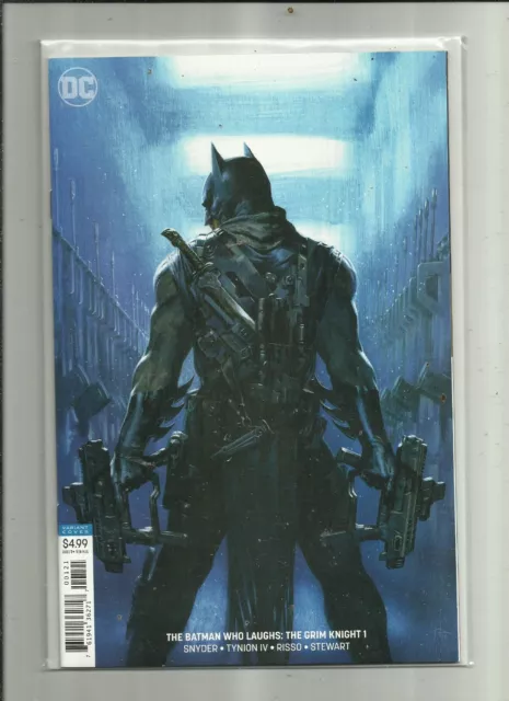 THE BATMAN WHO LAUGHS: THE GRIM KNIGHT # 1 .  DC Comics.