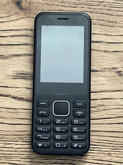 Telefono IMO Dash 4G Nero &ndash; Tasto Grande, Sbloccato, UK, Bluetooth, Fotocamera