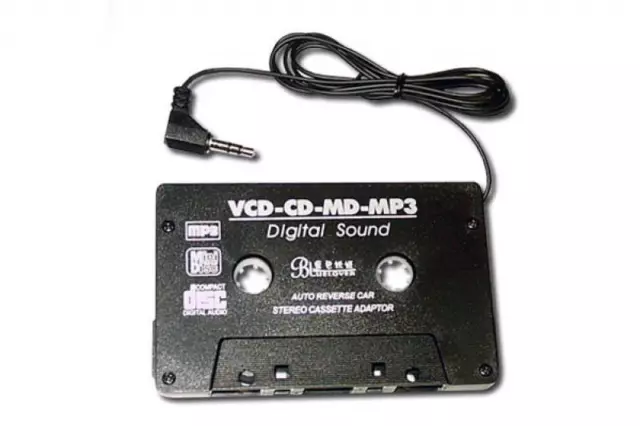 Audio AUX Car Cassette Tape Adapter Converter 3.5MM For iPhone iPod MP —  AllTopBargains