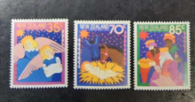 N. Zealand  1987  Christmas set   MUH C2