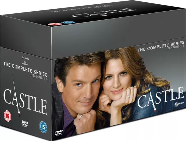 Castle: Seasons 1-8 (DVD) Molly C. Quinn Arye Gross Seamus Dever Maya Stojan 2