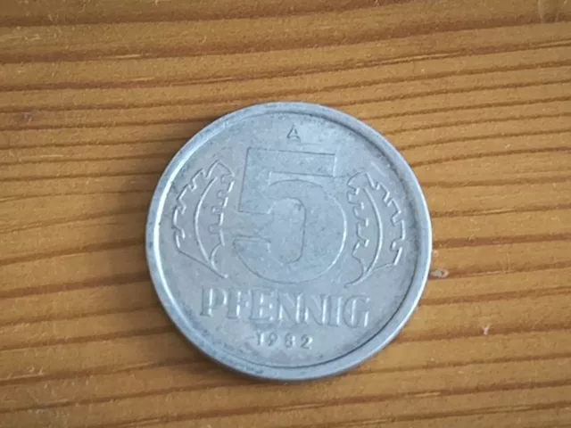 Ddr 1982 5 Pfennig