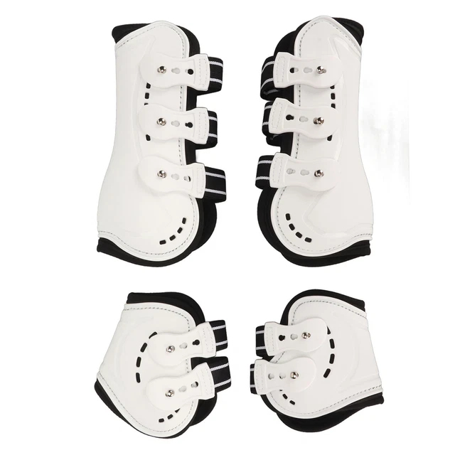 HORSE FRONT TENDON Boots Adjustable Breathable Open Front Protective