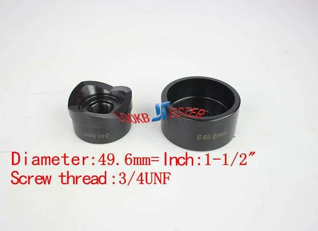 1PCS 49.6mm Hole Tool molds For TPA-8 Hydraulic Knockout Punch Driver
