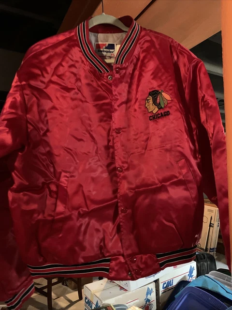 Chicago Blackhawks Vintage 80's XL  Jacket Excellent Condition