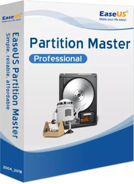 EaseUS Partition Master PRO 18.2 Windows aktuelle Version Garantie Download