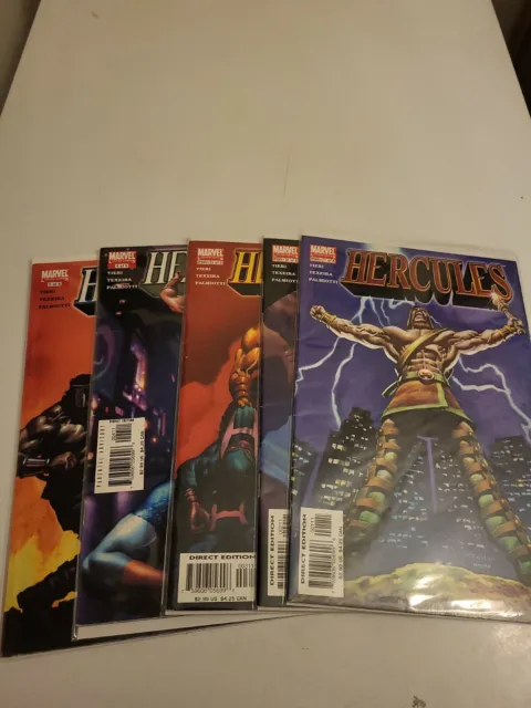Marvel Comics-Hercules 1-5 Complete Set 1 2 3 4 5 2005 mini series