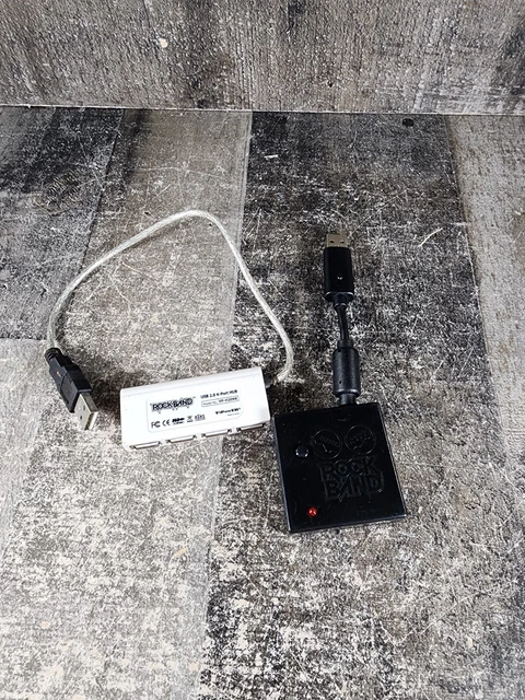Rock Band USB Wireless Guitar Dongle PS3 Fender Stratocaster With USB Hub