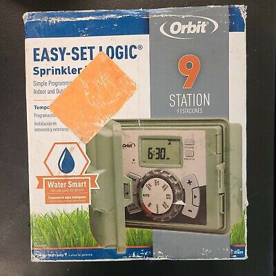 New Orbit 57899 9 Station Indoor / Outdoor Sprinkler Timer Irrigation Controller