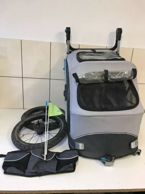 Colgante Bicicleta Trixie para Perros con Función de Plegado Rápido, - Reflector Defectuoso