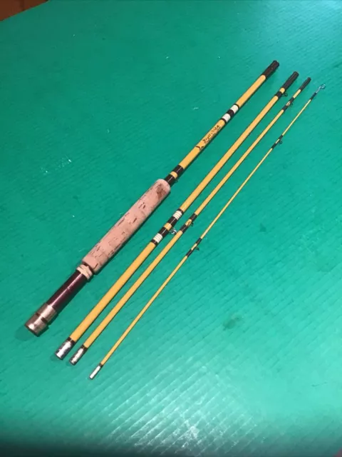 VTG EAGLE CLAW 4-pc Trailmaster M4TMF - 7 1/2 ft Fly Rod - Wright & McGill  Cork $69.95 - PicClick