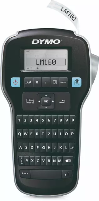 DYMO Label Maker Labelmanager 160 Portable Label Maker, Easy-To-Use, One-Touch S