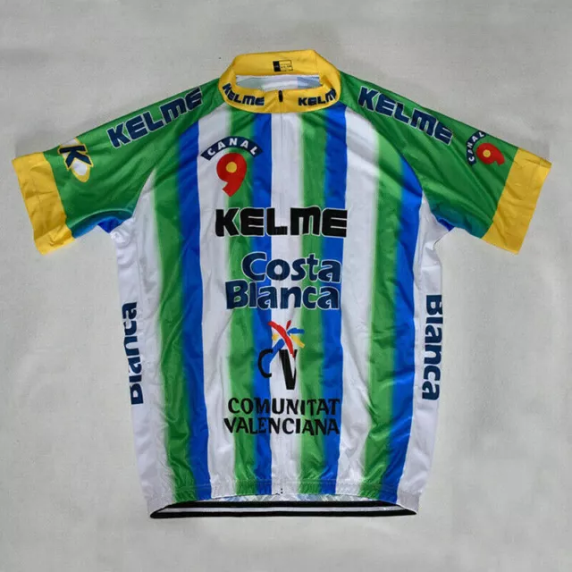 Camiseta Bici Ciclismo Shirt Maillot Ciclismo Team Kelme Costa Blanca  NALINI T.S