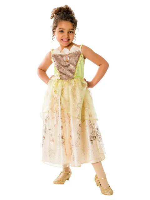 Rubie's Disney Princess Ultimate Tiana Deluxe Fancy Dress Costume 7-8 Years 3