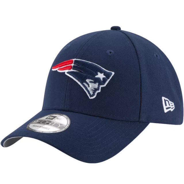 Cappellino da baseball regolabile New Era 9FORTY New England Patriots The League NFL blu