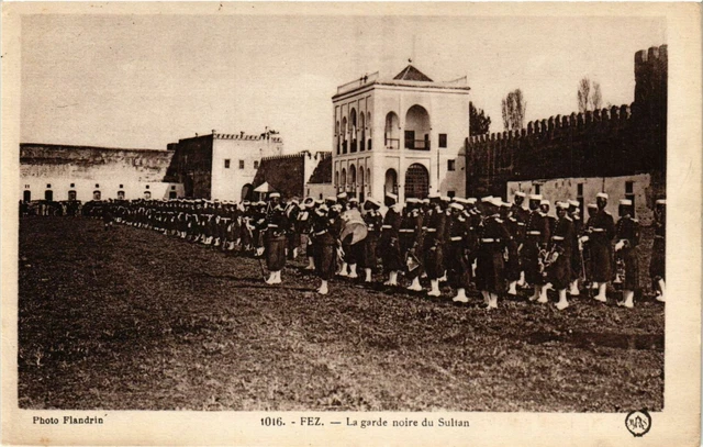 CPA AK FEZ - The Black Guard of the Sultan MOROC (796417)