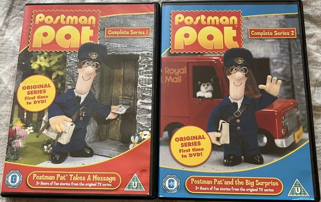 POSTMAN PAT DVD Series 1 & Series 2 Oop Rare Childrens Tv Animated ...