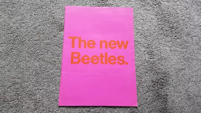 Volkswagen Beetle Sales Brochure 1967-