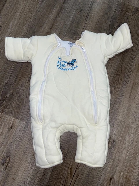 Baby Merlin Magic Sleep Suit, Small, Cream Color