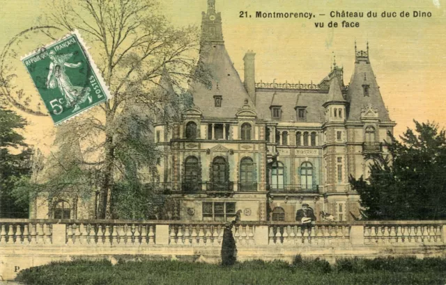 *28487 cpa Montmorency - Château du Duc de Dino