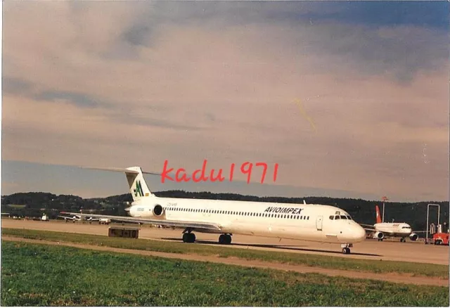 N98) Foto - McDonnell Douglas MD-82. Avioimpex. Airliner. Flugzeug. Aircraf 1998