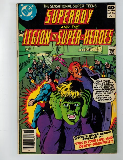 Superboy and the Legion of Super-Heroes #256 Comic Book October 1979 DC Comics