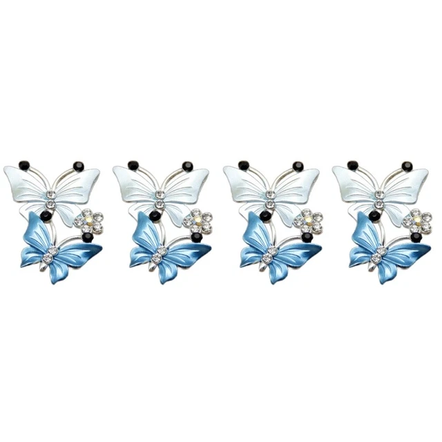4 Pcs Car Diffuser Clip Cool Mist Humidifier Air Vent Scent