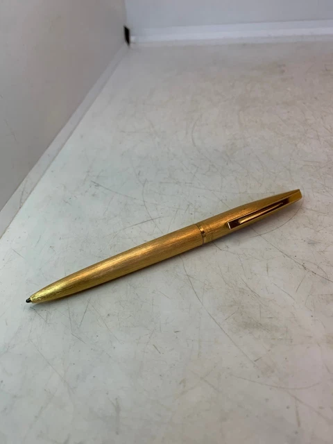 Stylo Bille Waterman Vintage - Acier Satiné - Années 60 - Excellent État Fonctionnel - Avec Recharge