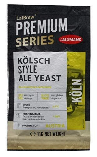 Levadura Ale Lallemand Premium Series KOLN Kolsch estilo 11 gramos