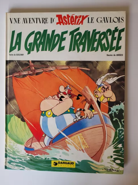 Superbe EO Asterix - La Grande traversée - Tome 22 Uderzo Goscinny - Comme neuf