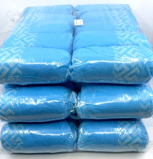 300 PCS Non-Woven Boot/Shoe Covers Extra Thick Anti Slip Treads Disposable Large