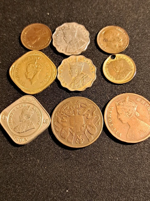 Job Lot Of Anna's Old Coins