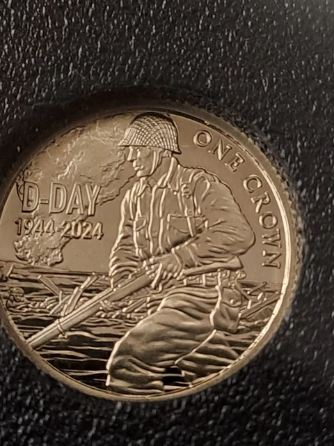 Solid Cold Coin 2024 80TH ANNIVERSARY of D-Day Solid Gold Coin. £59.99 - PicClick UK
