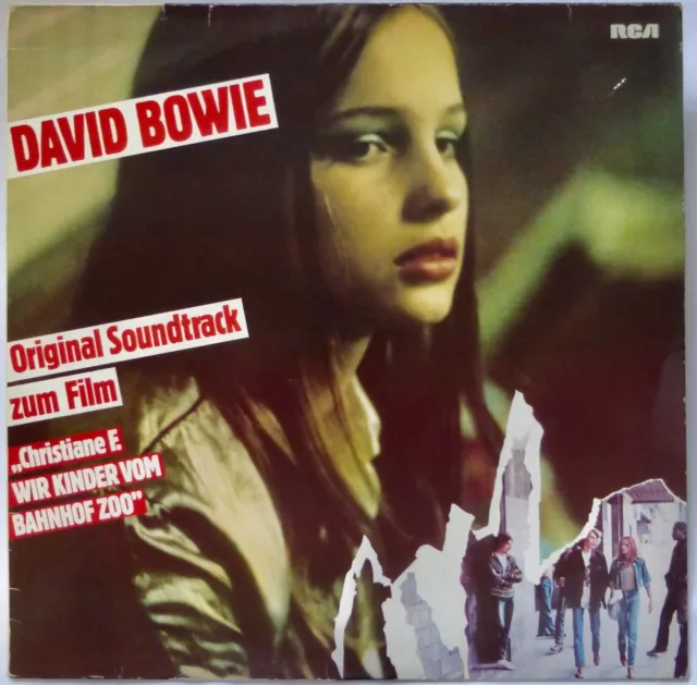 David Bowie ‎– Soundtrack - "Christiane F. Wir Kinder Vom Bahnhof Zoo"-LP-GER 81