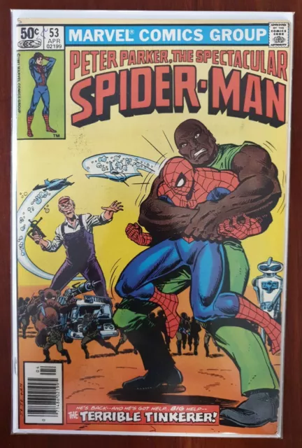 Marvel Comics Group Peter Parker The Spectacular Spiderman #53 1981