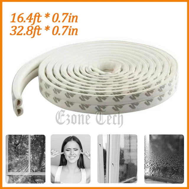 SILICONE/ FOAM SEAL Strip Soundproof Door Strip Bottom Window Draft