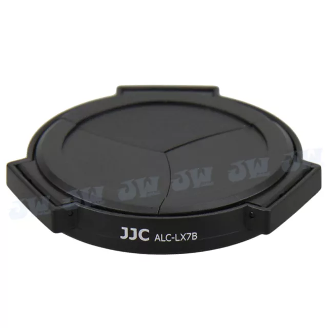 JJC Self-Retaining Auto Open Close Lens Cap for Panasonic DMC-LX7 & Leica D-Lux6