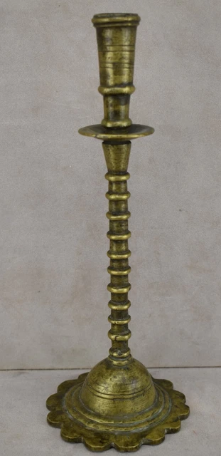 Rare Antique Islamic Arabic Candlestick Ottoman Yemen
