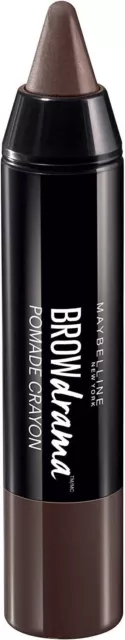 Maybelline Brow Drama Bleistift 4 dunkelbraun 1 Stück (1er Pack), 4er