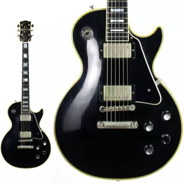 2002 Gibson '68 Les Paul Custom Shop Black Beauty 1968 Reissue Electric Guitar |