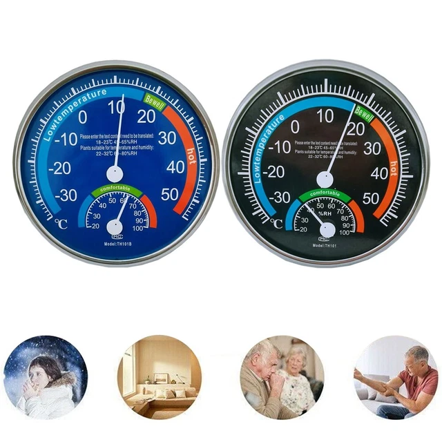 Thermo Hygrometer Hotellobby Hygrometer Klassenzimmer Kontrolle Innen Labor