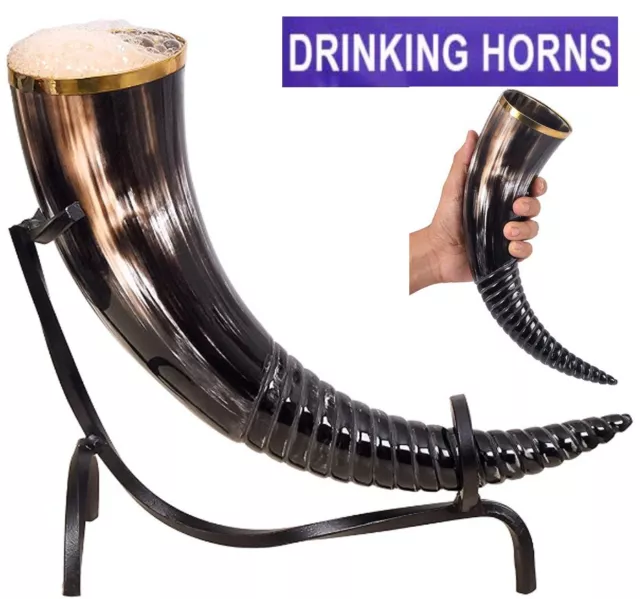 Viking Drinking Horn Cup Beer Mug Men Women GIFTS Christmas Xmas Birthday NEW AU