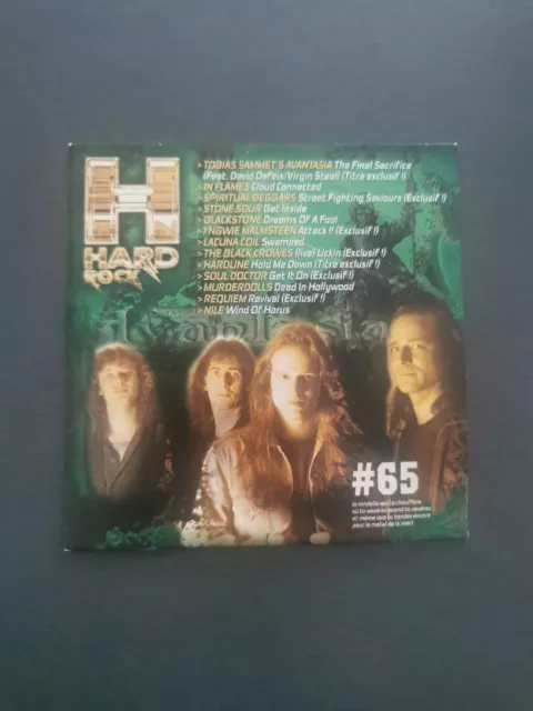 CD Sampler Hard Rock Magazine France Num 65, 2002, In Flames, Lacuna Coil,