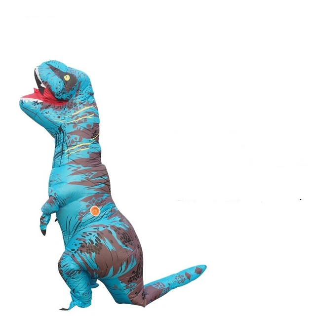 Adult Inflatable Jurassic Tyrannosaurus Dinosaur Cosplay Halloween Costume