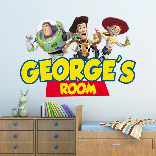 TOY STORY WALL Sticker Art Decal Decor Kids Bedroom Decoration, Toy