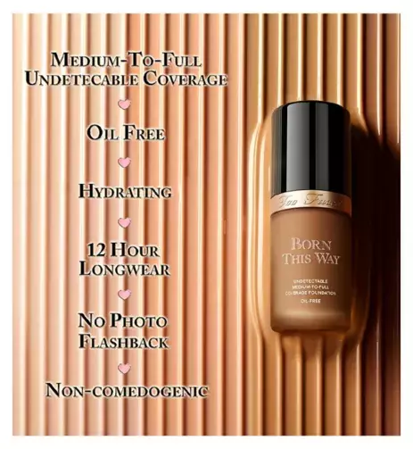 Too Faced Undetectable Medium to Full Coverage Foundation 30ML Choose Your Shade