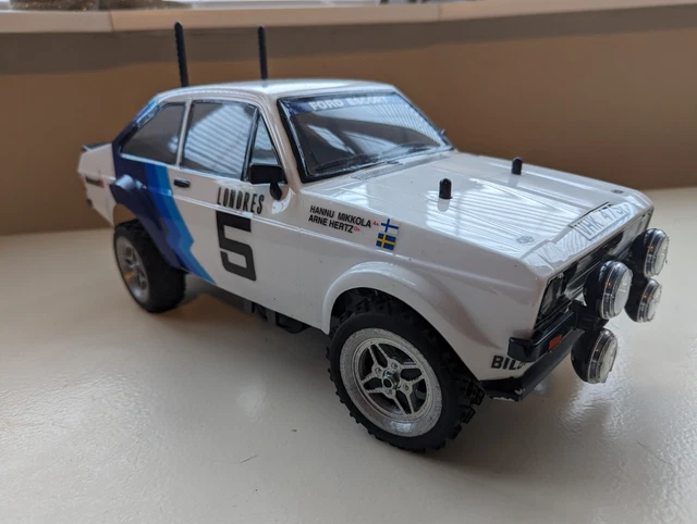 Tamiya Racing Build TAMIYA RC 58687 Ford Escort MK.II Rally PB (MF-01X) 1:10 4WD New Build ...