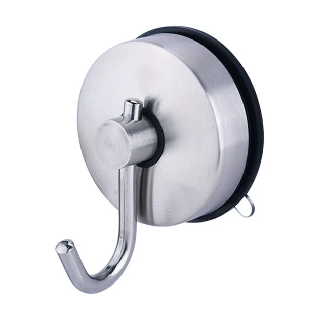 Stainless Steel S Hooks Suction Hooks Glass Vacuum Suction Cup Hook Wall-mounted